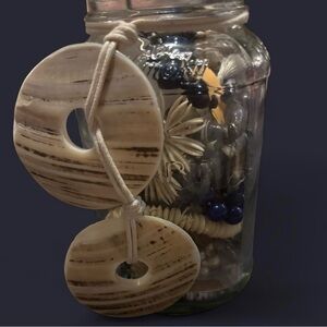 beach jewelry jar